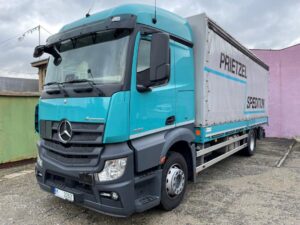 Mercedes Benz Actros 1830 spaní valník s HČ