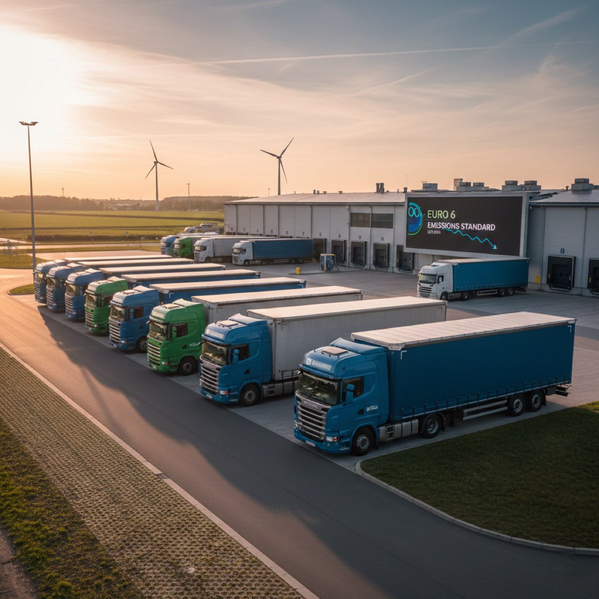 Přechod k Eko-logistice: Kdy se začaly vyrábět nákladní vozidla s emisní normou Euro 6?